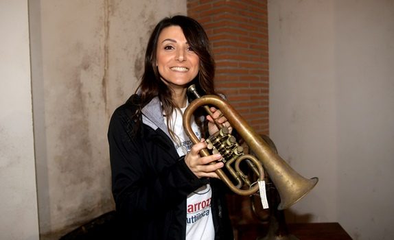 Cristiana Carrozza, candidata con Sergio Pirozzi,